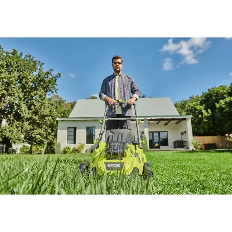 Tondeuse 36V Power Assist™ Brushless RYOBI RLM36X46H50PG - Ø coupe 46 cm - 1 batterie lithium+ 36 V 5,0 Ah - 1 chargeur - Image 5