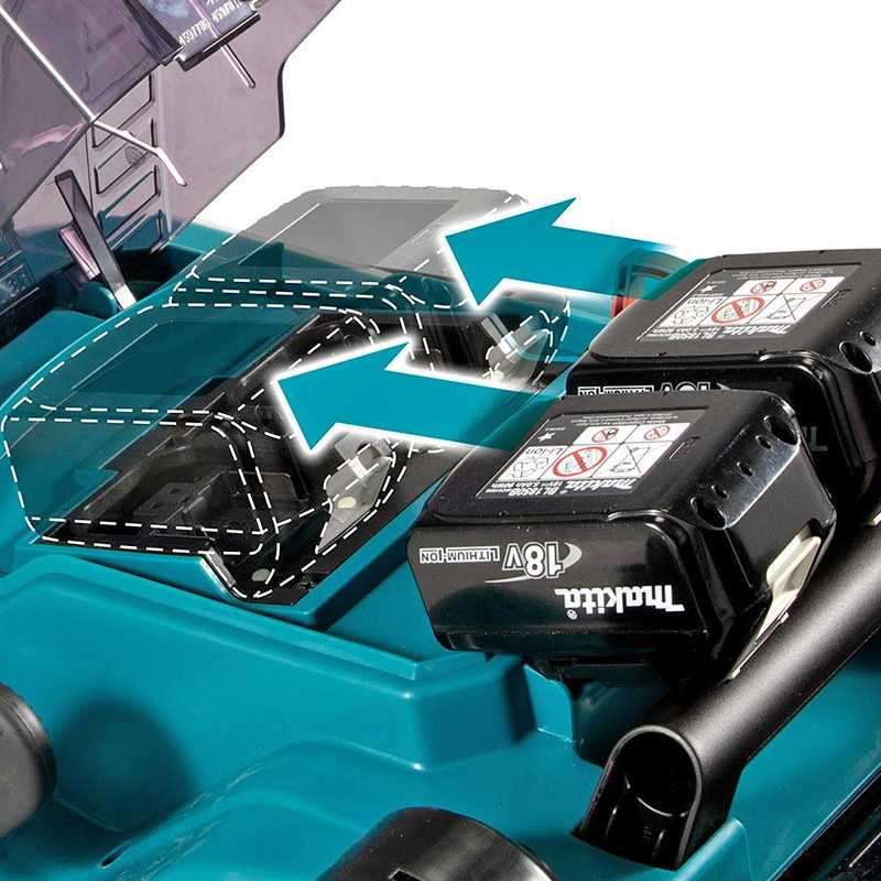 Tondeuse à gazon MAKITA DLM382PT2 38cm 2x18V - Image 5