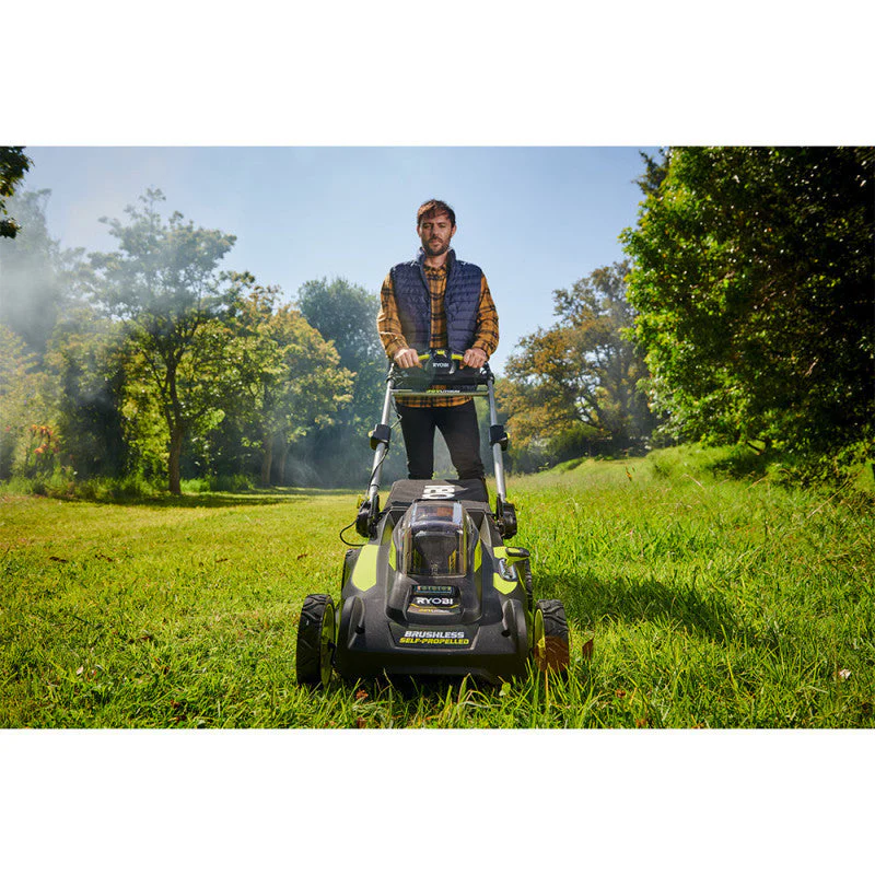 Tondeuse tractée Brushless 36V MAX POWER  RYOBI RY36LMX51A-160 - 51 cm (1 x 6,0 Ah High Energy) - Image 3