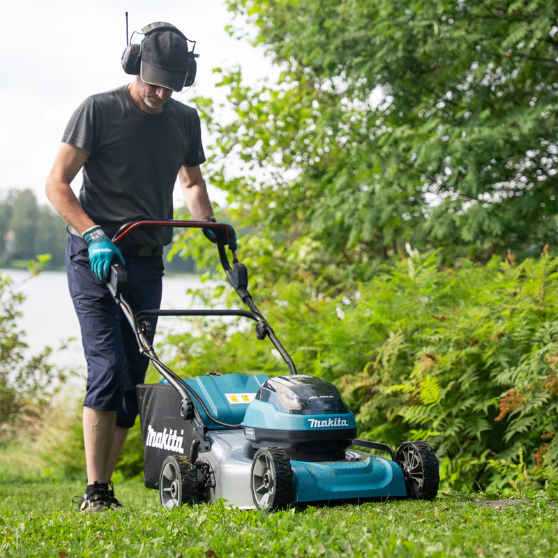 Tondeuse Makita DLM466Z 2x18V Li-ion  46cm - Image 3