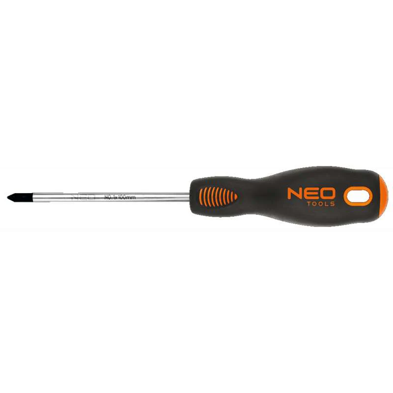 Tournevis cruciforme POZIDRIV PZ2 x 100 mm NEO TOOLS 04-034