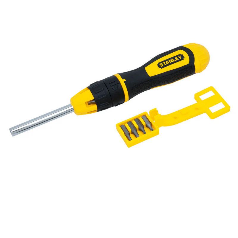 Tournevis porte-embouts a cliquet STANLEY 0-68-010 + 10 embouts - Image 6