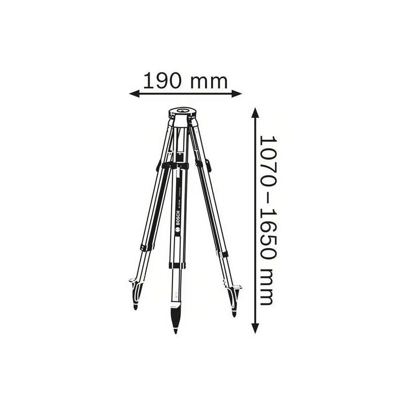 Trépied BOSCH 0601091B00 - BT 170 HD Professional - Image 6