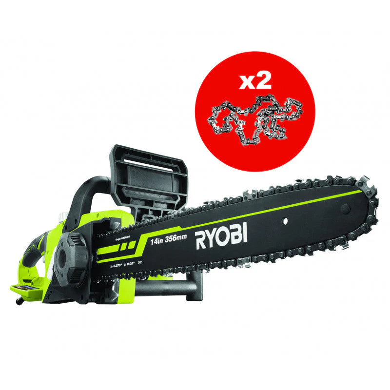 Tronçonneuse électrique RYOBI RCS1935B2C 1900 W - guide 35 cm - Image 4