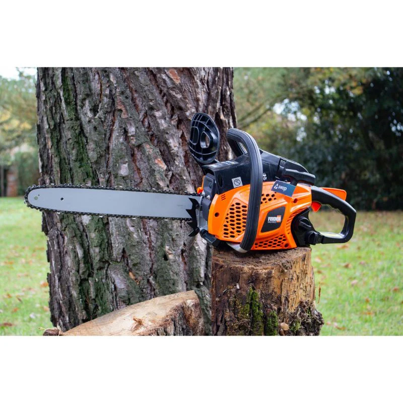 Tronçonneuse thermique FEIDER FTRTPRO40 41cm³ guide 40cm démarrage manuel - Image 4