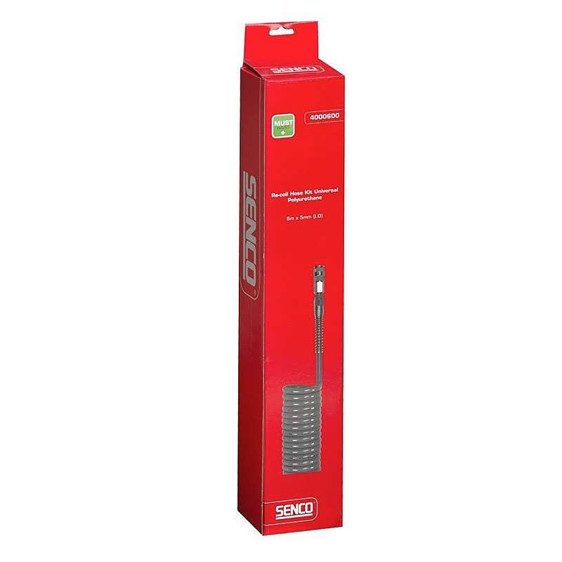 Tuyau spirale PU avec raccords 6 M SENCO 4000600 - Image 2