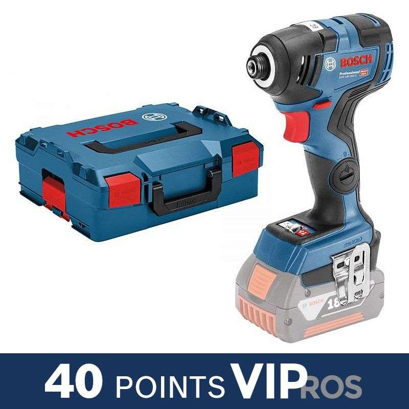 Visseuse à chocs BOSCH GDR 18V-200 C Professional (vendu sans batterie) + L-Boxx - Image 5