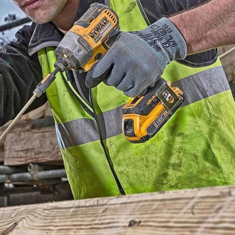 Visseuse à choc 1/4" 205Nm 18V DEWALT DCF887P1-QW Brushless avec coffret et 1 batterie 5,0 Ah - Image 6