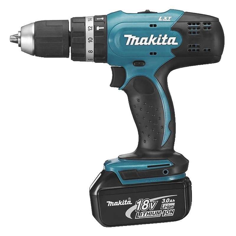 Visseuse Perceuse à Percussion MAKITA DHP453RFX2 à Batteries LXT 18 V (2 x 3,0 Ah) - Image 2